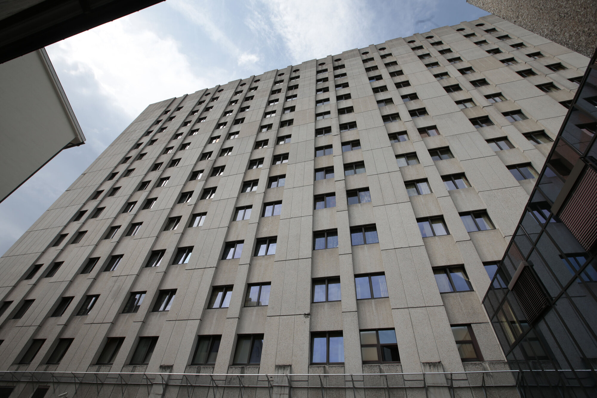 Bildet viser Drammen sykehus.