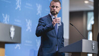 Bent Høie Bent Høie på pressekonferanse 27. mai 2020