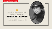 Margaret Sanger Fotomontasje Margaret Sanger