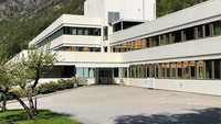 bilde av lærdal sykehus