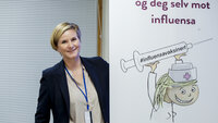 Seksjonssjef Karoline Bragstad i Folkehelseinstituttet. Arkivfoto. Foto: Vidar Ruud / NTB Influensasesong 2025