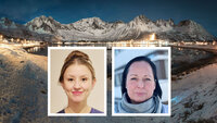 bilde av sykepleierstudent olsen og helseleder amundsen på senja
