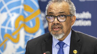 Bildet viser WHO-sjef Tedros Adhanom Ghebreyesus.
