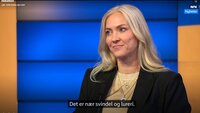 bildet viser Lill Sverresdatter Larsen på Debatten
