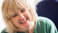 Kristi Furubotn, Stavanger universitetssjukehus Bildet viser Kristi Furubotn som ser blid ut.