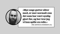 Portrett med sitat av helsesøster Per Arthur Andersen