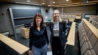 Nastasja Robstad, sykepleier og førsteamanuensis, og Tina Lien Barken, sykepleier og førsteamanuensis, Universitetet i Agder