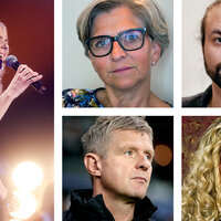 Sykepleierne Marthe Valle, Eli Gunhild By, Lars Berrum, Lars Arne Nilsen og Cecilie Skog