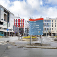 bildet viser St Olavs hospital