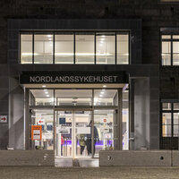Nordlandssykehusets hovedinngang