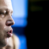 Finansminister Trygve Slagsvold Vedum