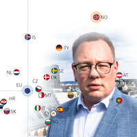 Nestleder Brenden i NSF og OECD-tallene