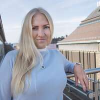 Bildet viser NSF-leder Lill Sverresdatter Larsen