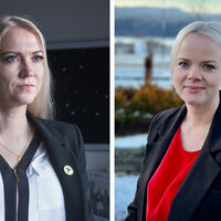 Bilde av Lill Sverresdatter Larsen og Sara Fugledal Wiik