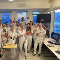 Bilde fra Intensiv avdeling i Narvik