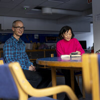 Bildet viser Torbjørn Sollien og Synne Sun Løes.