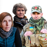 Bildet viser en collage av Florence Nightingale, Hilde Vollan, Turid Andreassen og Kurt Mørk Eriksen.