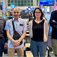 Bildet viser Odd Arild Ågedal, Fadi Kabbouli, Alice Skår og Geir Stray Andreassen.