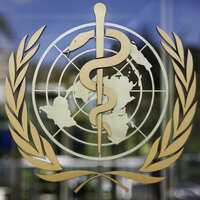 Bildet viser symbolet til Verdens helseorganisasjon