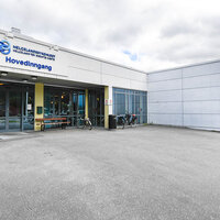 Bildet viser Helgelandssykehuset i Mosjøen