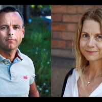 Bildet viser Espen Gade Rolland og Guri Gabrielsen