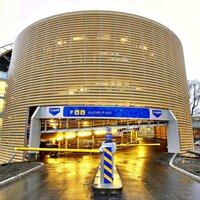 Bildet viser parkeringshus på Ullevål.