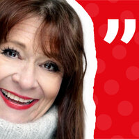 Bildet viser et portrett av Rigmor Galtung