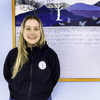 Bildet viser Ann-Kristin Suhr jordmor og tillitsvalgt 