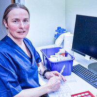 Bildet viser Anna Evensen