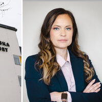 bildet viser Angelica  Dipeders og Akademiska sjukhuset