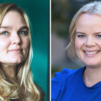Hanne Charlotte Schjelderup og Sara Fugledal Wiik
