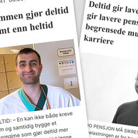 Bildet viser faksimile av debattinnleggene til Kotcho og Oxholm