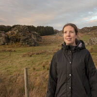 Kjersti Klovning Skare, sykepleier på Utsira