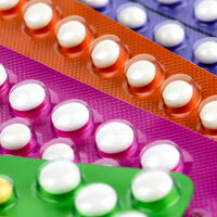 Bildet viser brett med p-piller